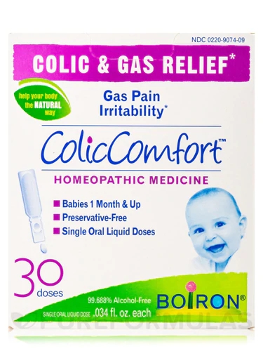 Boiron ColicComfort™ 30 Doses - Alívio Natural para Cólicas de Bebês