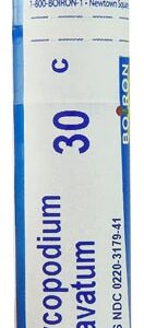 Boiron Lycopodium Clavatum 30C - 80 Pellets: Homeopatia para Bem-Estar Digestivo e Mental