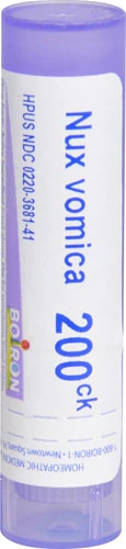 Boiron Nux Vomica 200Ck - 80 Glóbulos: Alívio Natural e Bem-Estar
