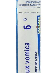 Boiron Nux Vomica 6C - 80 Pellets: Saúde e Bem-Estar Homeopático