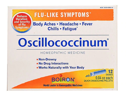 Boiron Oscillococcinum - 12 Doses: Alívio Natural para Sintomas de Gripe e Resfriado