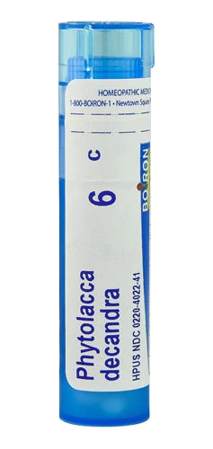 Boiron Phytolacca Decandra 6C - 80 Pellets Homeopáticos para Bem-Estar