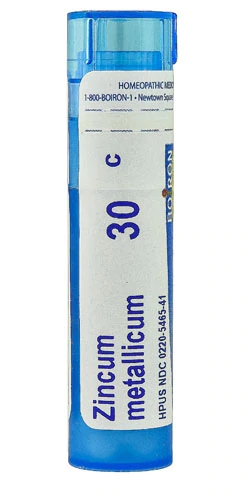 Boiron Zincum Metallicum 30C - 80 Pellets Homeopáticos | Saúde e Bem-Estar