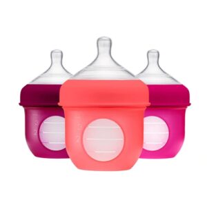 Comprar boon nursh 4oz bottles - pink multi -- 3 pack preço no brasil babies & kids diaper creams & ointments diapering suplementos em oferta suplemento importado loja 69 online promoção -