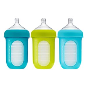 Comprar boon nursh bottles - blue multi -- 3 pack preço no brasil babies & kids baby bottles baby bottles & accessories baby feeding & nursing suplementos em oferta suplemento importado loja 5 online promoção -