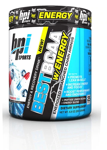 BPI Sports Best BCAA™ com Energia Rainbow Ice - 25 Doses