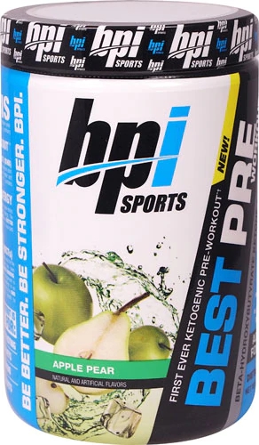 BPI Sports Best Pre Workout Ketogenic Maçã Pera 30 Porções - Energia e Performance