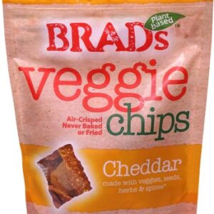 Chips de Vegetais Brad's Raw Foods Sabor Cheddar - 85g