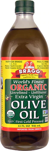 Azeite de Oliva Extra Virgem Orgânico Bragg 946ml - Pureza e Saúde