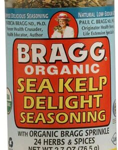 Tempero Orgânico de Algas Marinhas Bragg - 79g