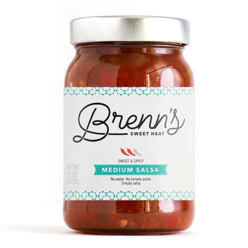 Salsa Brenn's Sweet Heat Média - Picância e Sabor em 453g