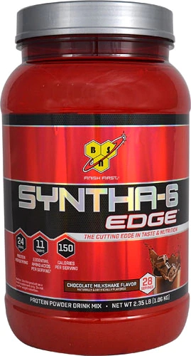 BSN Syntha-6 Edge Chocolate Shake 28 Porções - Whey Protein Isolado e Concentrado