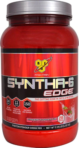 BSN Syntha-6 Edge Whey Protein Sabor Morango - 28 Porções (Aprox. 952g)