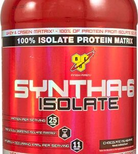 BSN Syntha-6 Isolate Whey Protein Isolado Sabor Chocolate Milkshake - 907g