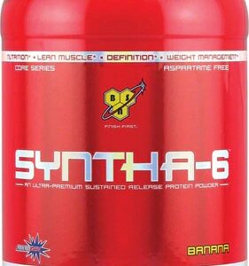BSN Syntha-6 Proteína Isolada Banana 1.32kg - Recuperação e Massa Muscular