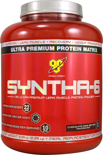 BSN Syntha-6 Protein Powder Sabor Chocolate Cake Batter - 2.28 kg - Whey Protein
