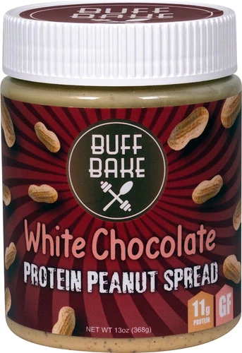 Buff Bake Protein Peanut Spread White Chocolate -- 13 oz