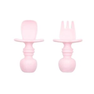 Comprar bumkins chewtensils baby spoon and fork set - pink -- 2 pack preço no brasil babies & kids baby essentials suplementos em oferta suplemento importado loja 37 online promoção -