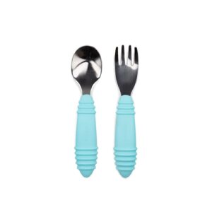 Comprar bumkins spoon & fork - blue -- 1 set preço no brasil babies & kids baby essentials suplementos em oferta suplemento importado loja 47 online promoção -