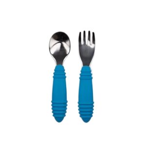 Comprar bumkins spoon & fork - dark blue -- 1 set preço no brasil babies & kids baby essentials suplementos em oferta suplemento importado loja 77 online promoção -