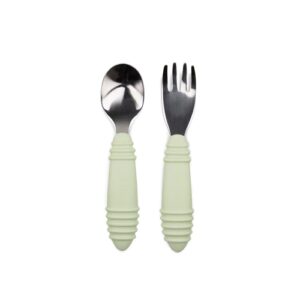 Comprar bumkins spoon & fork - green -- 1 set preço no brasil babies & kids baby essentials suplementos em oferta suplemento importado loja 45 online promoção -