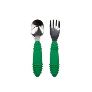Comprar bumkins spoon & fork - jade -- 1 set preço no brasil babies & kids baby essentials suplementos em oferta suplemento importado loja 55 online promoção -