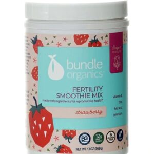 Comprar bundle organics fertility smoothie mix strawberry -- 13 oz preço no brasil fertility sexual health suplementos em oferta vitamins & supplements women's health suplemento importado loja 7 online promoção -