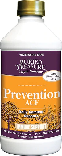 Buried Treasure Prevention ACF - Suplemento Imunológico 473ml com Vitamina C e Zinco