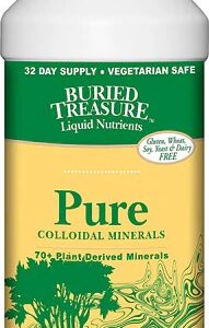 Buried Treasure Minerais Coloidais Puros - 946ml: Nutrição Essencial para o Bem-Estar