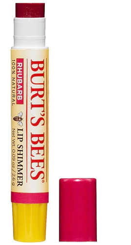 Burt's Bees Lip Shimmer Rhubarb 100% Natural Hidratante - 2.55g