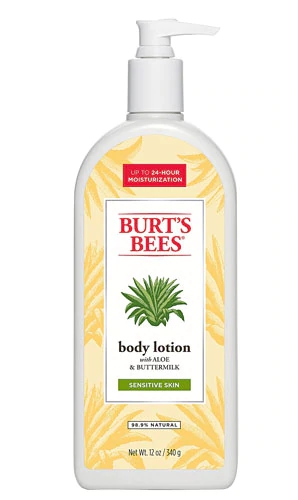 Loção Corporal Burt's Bees Aloe & Buttermilk Hidratação Intensa 355ml