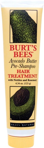 Tratamento Pré-Shampoo Burt's Bees Manteiga de Abacate 128ml - Livre de Sulfatos