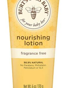 Burt's Bees Baby Nourishing Lotion Fragrance Free Baby Lotion -- 6 Ounce Tube