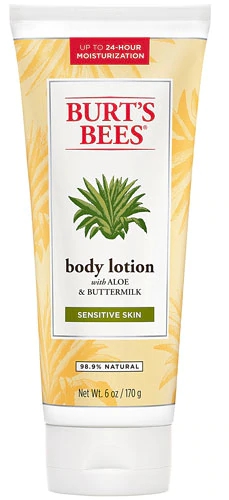 Burt's Bees Loção Corporal Aloe e Buttermilk Hidratante 170g - Pele Macia e Nutritiva