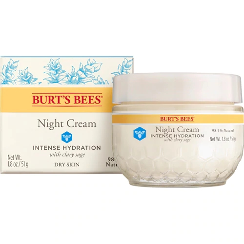 Burt's Bees Creme Noturno Hidratação Intensa - 51g
