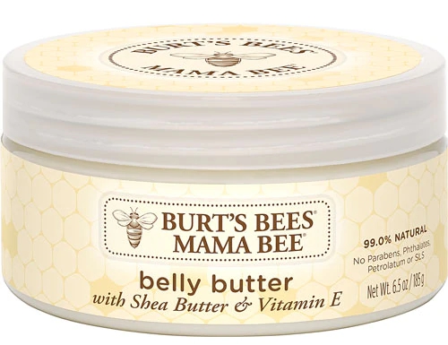 Burt's Bees Mama Bee Belly Butter Creme Hidratante Sem Fragrância 184g - Cuidados para Gestantes