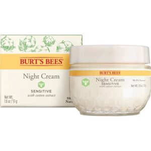 Burt's Bees Hidratante Noturno Pele Sensível 51g - Alívio e Regeneração