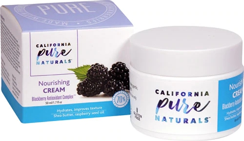 California Pure Naturals Creme Nutritivo 50ml - Pele Hidratada e Saudável