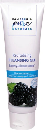 Gel de Limpeza Revitalizante California Pure Naturals 118ml - Pele Radiante e Saudável