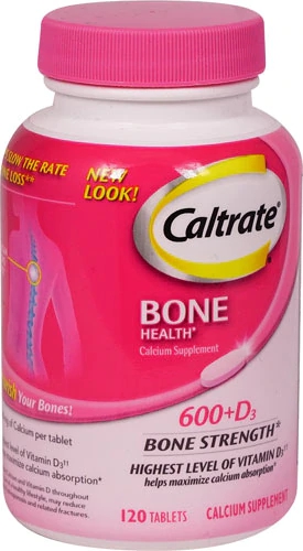 Caltrate 600 Plus D3 - 120 Tablets: Saúde Óssea e Imunidade Fortalecidas