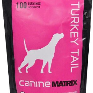 Canine Matrix Turkey Tail 100% Orgânico | Suplemento Cogumelo 101g