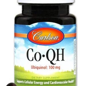 Comprar carlson co-qh ubiquinol -- 100 mg - 30 softgels preço no brasil coq10 suporte ao coração tópicos de saúde suplemento importado loja 121 online promoção -