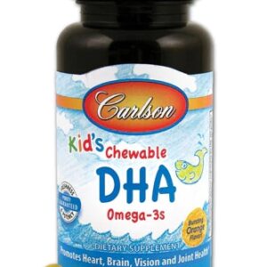 Carlson for Kids DHA Mastigável Sabor Laranja - 60 Gomas Mastigáveis