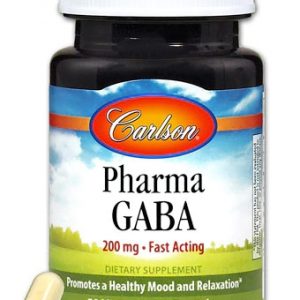 Comprar carlson pharmagaba -- 200 mg - 50 vegetarian capsules preço no brasil gaba sleep support suplementos em oferta vitamins & supplements suplemento importado loja 69 online promoção -