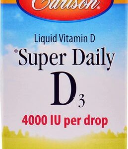Carlson Super Daily D3 4000 UI - Vitamina D Líquida 10ml (296 Doses)