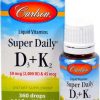 Comprar carlson super daily® d3 plus k2 -- 0. 34 fl oz preço no brasil letter vitamins suplementos em oferta vitamin combinations vitamins & supplements suplemento importado loja 1 online promoção -