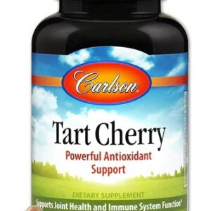 Carlson Tart Cherry 500 mg - 120 Cápsulas Vegetarianas
