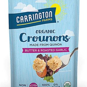 Comprar carrington farms organic crounons from quinoa gluten free butter & roasted garlic -- 4. 75 oz preço no brasil condiments food & beverages salad toppings suplementos em oferta suplemento importado loja 23 online promoção -