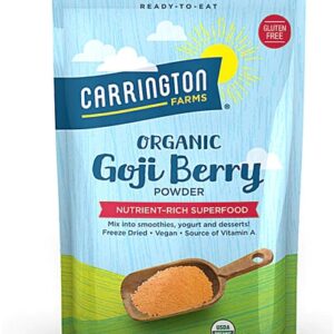 Comprar carrington farms organic goji berry powder -- 8 oz preço no brasil beverages food & beverages smoothies suplementos em oferta suplemento importado loja 29 online promoção -