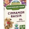 Comprar cascadian farms organic granola cereal cinnamon raisin -- 15. 6 oz preço no brasil breakfast foods dry & cold cereals food & beverages granola cereal suplementos em oferta suplemento importado loja 1 online promoção -